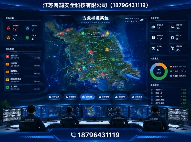 文昌消防通信指挥展示图