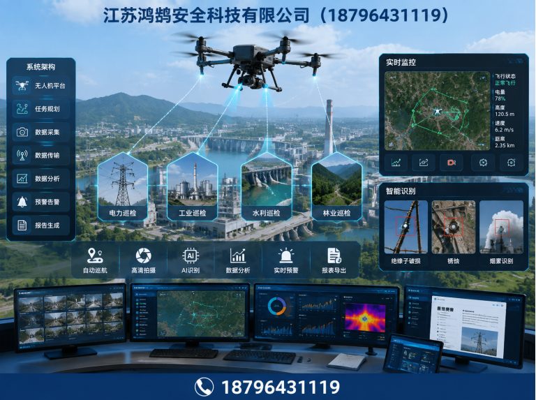 文昌无人机巡检系统展示图